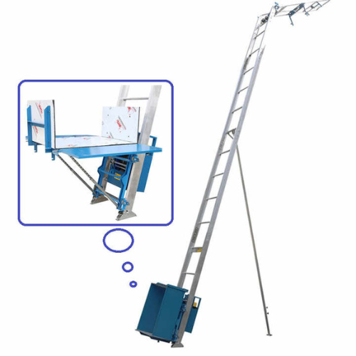 Solar Panel Ladder Hoisting Elevator 14m